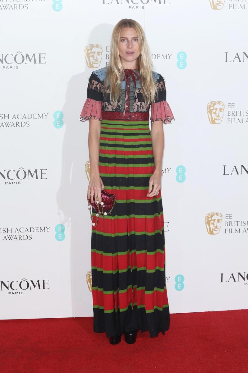 Drew Hemingway en la fiesta de nominados de los Premios Bafta