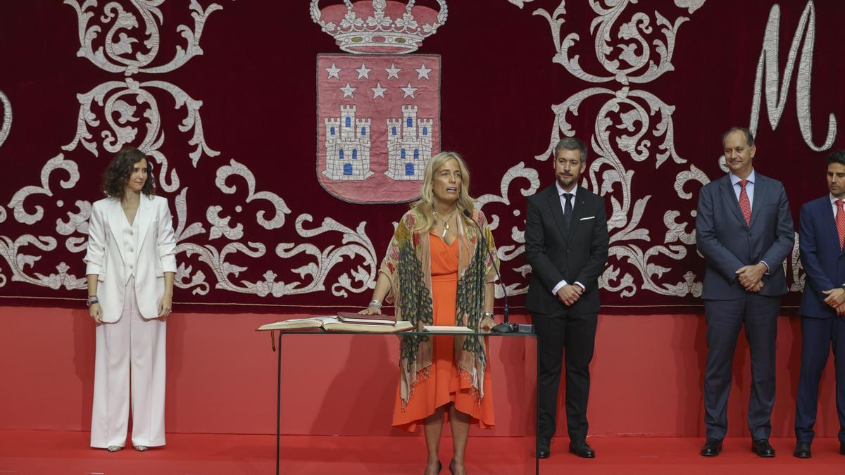 Los nuevos consejeros del Gobierno autonómico de Madrid toman posesión de sus cargos