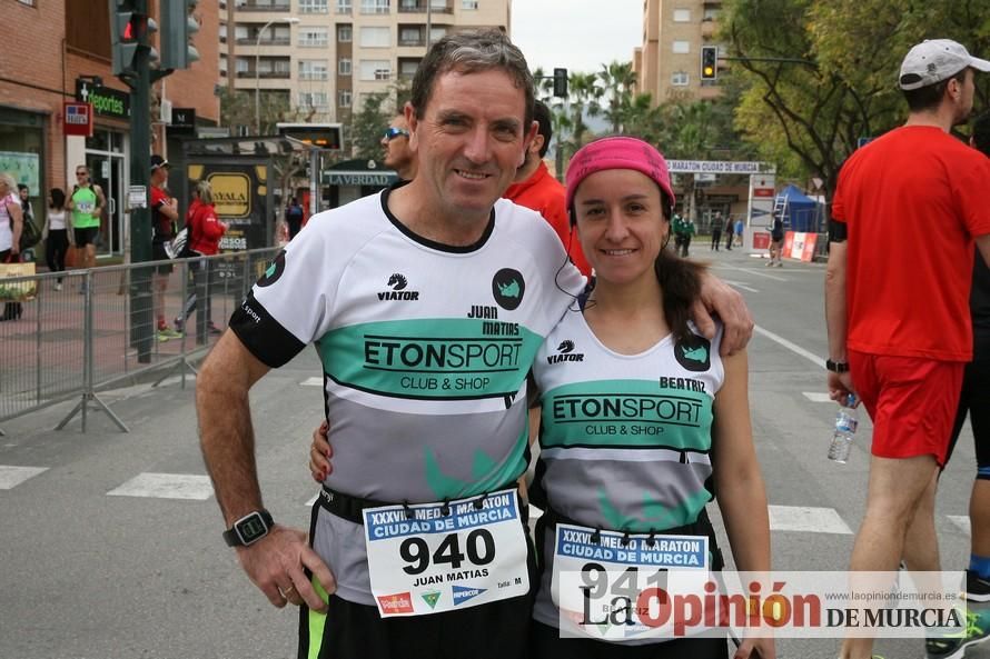 Media Maratón de Murcia: grupos y corredores