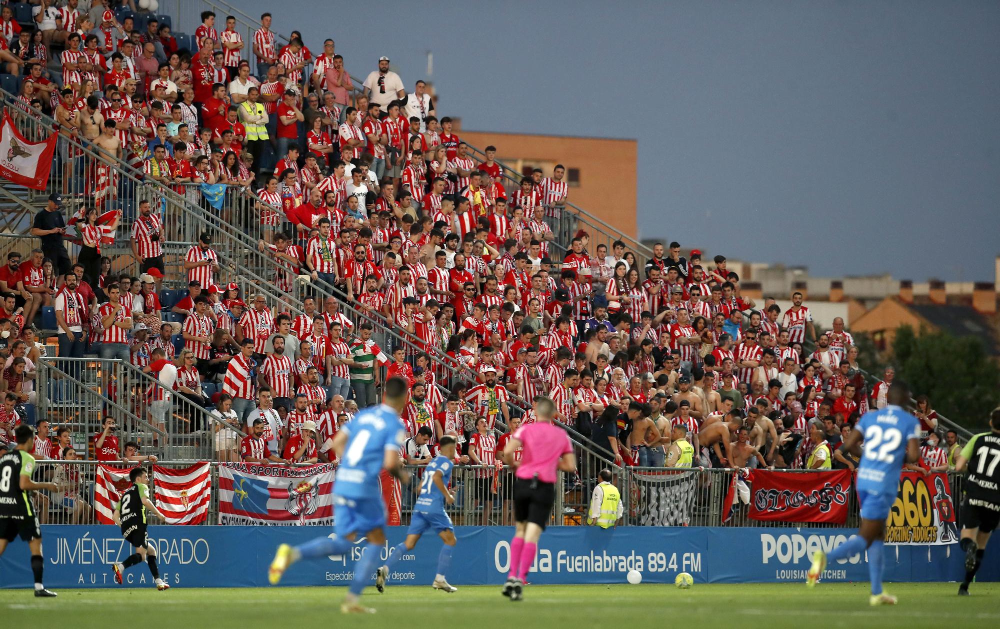 EN IMÁGENES: Así ha sido el Fuenlabrada-Sporting