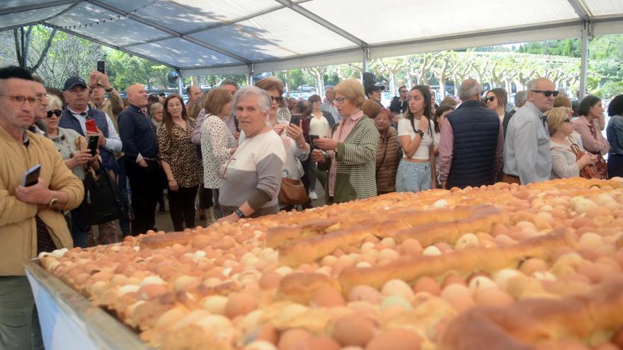 Una comida de 6.000 huevos