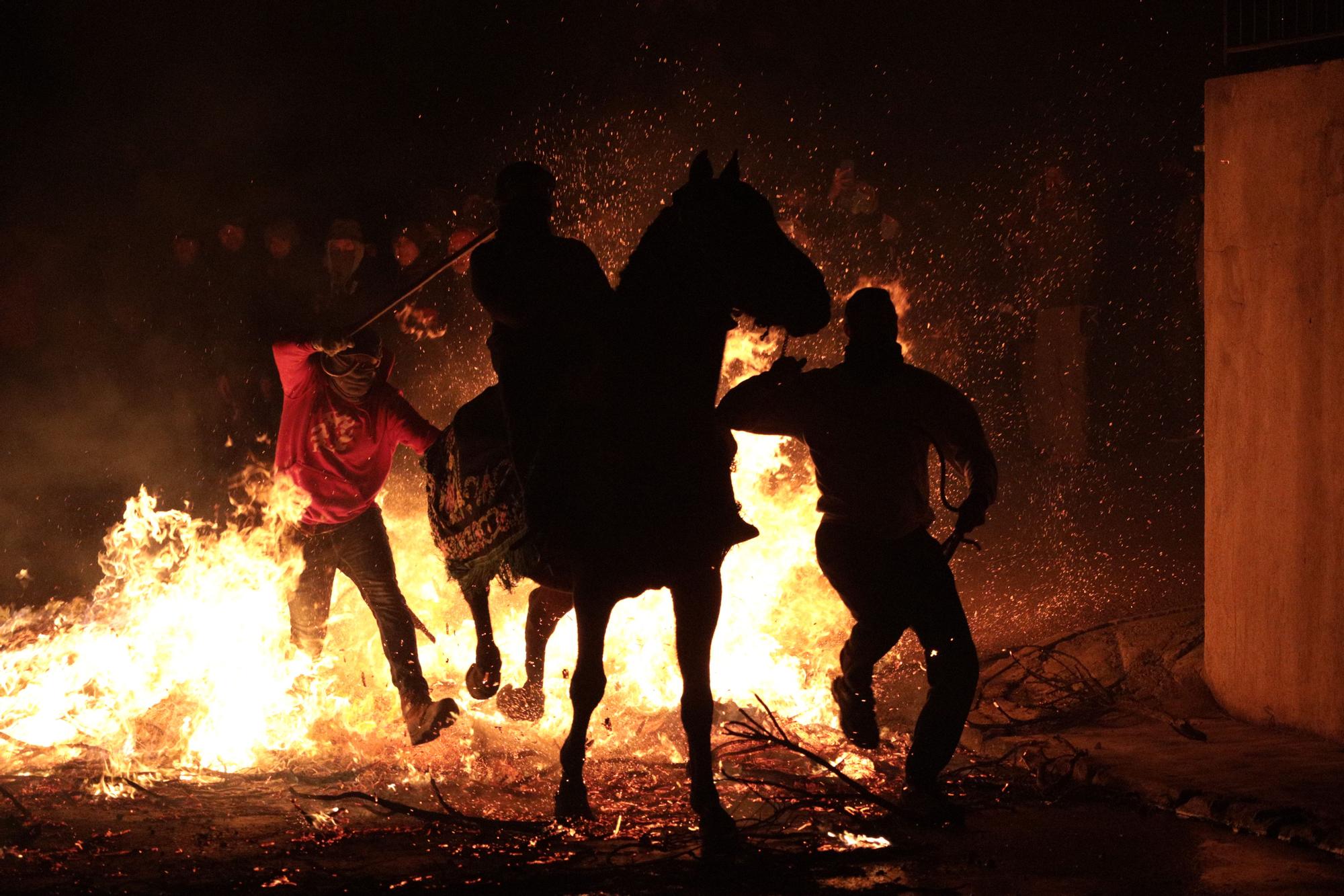 Las mejores fotos de la espectacular Matxà de Sant Antoni en Vilanova d'Alcolea