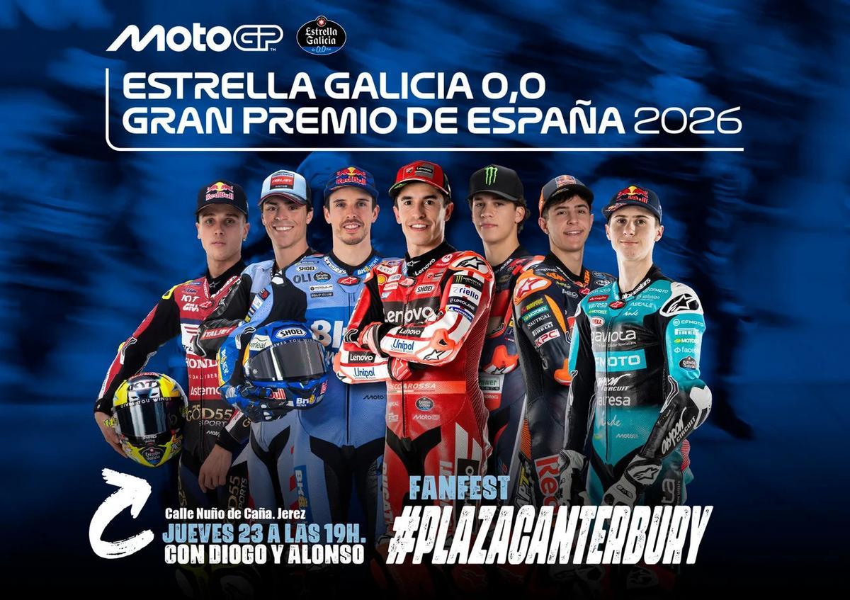 Infografia del Estrella Galicia 0,0 Gran Premio de España 2026.