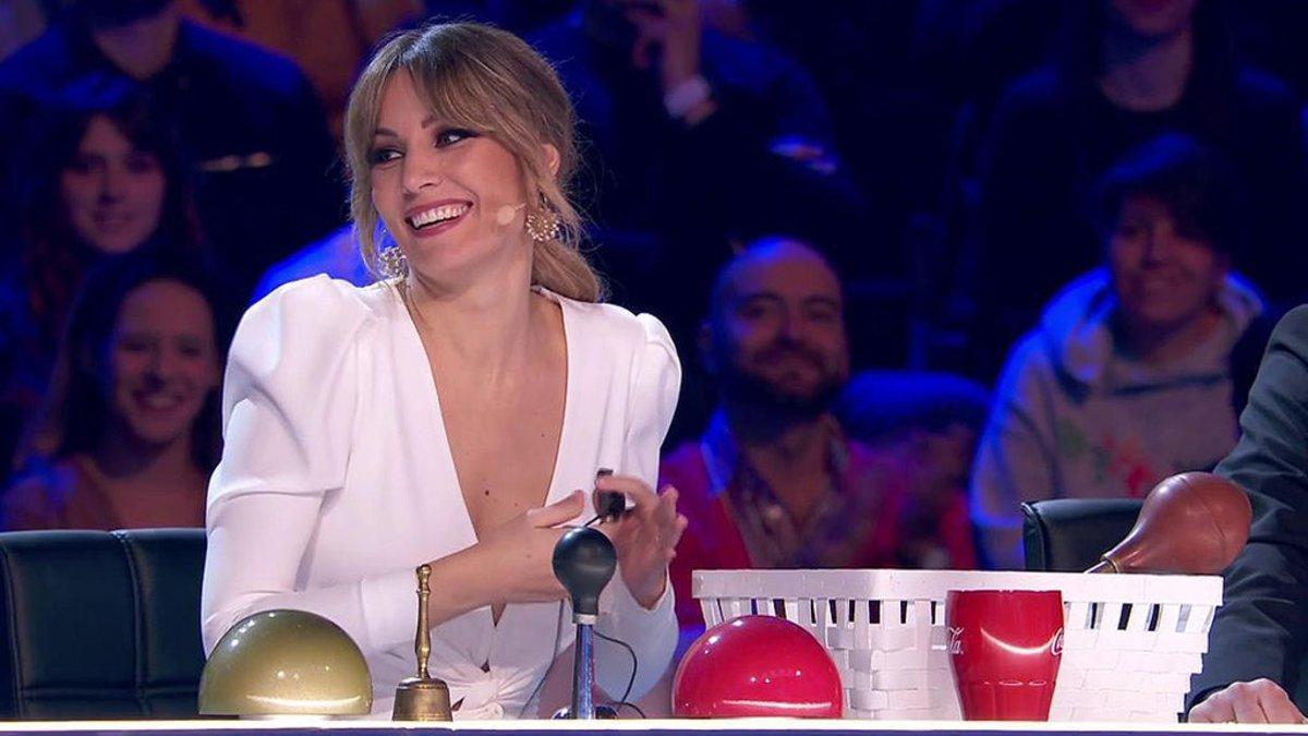 Edurne en la segunda semifinal de 'Got Talent España'