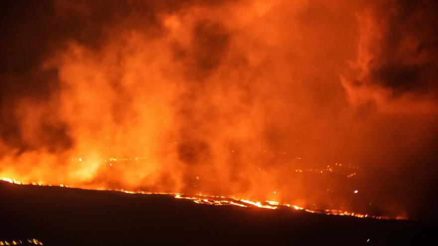 La atracción del volcán eleva la ocupación turística media en La Palma al 90% esta semana