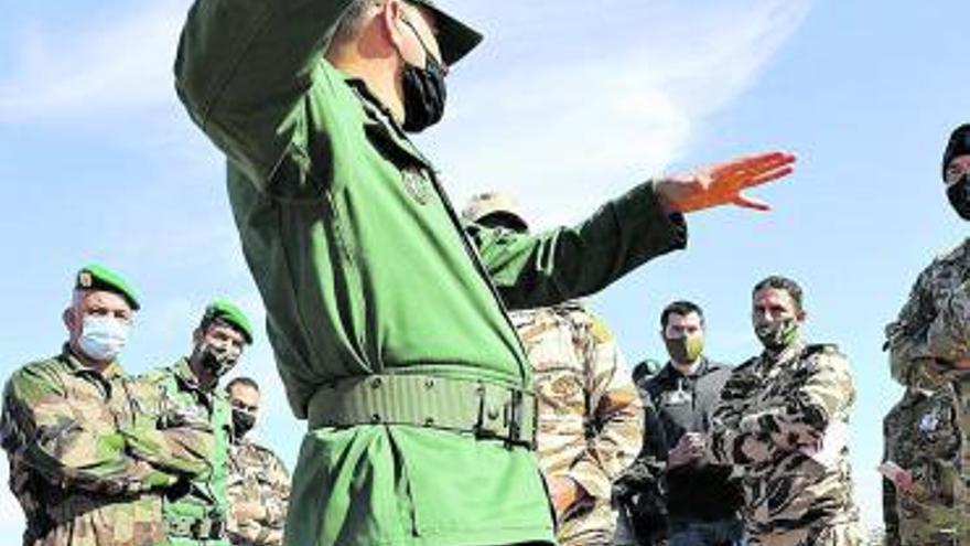 Preparación conjunta entre militares marroquíes y norteamericanos.
