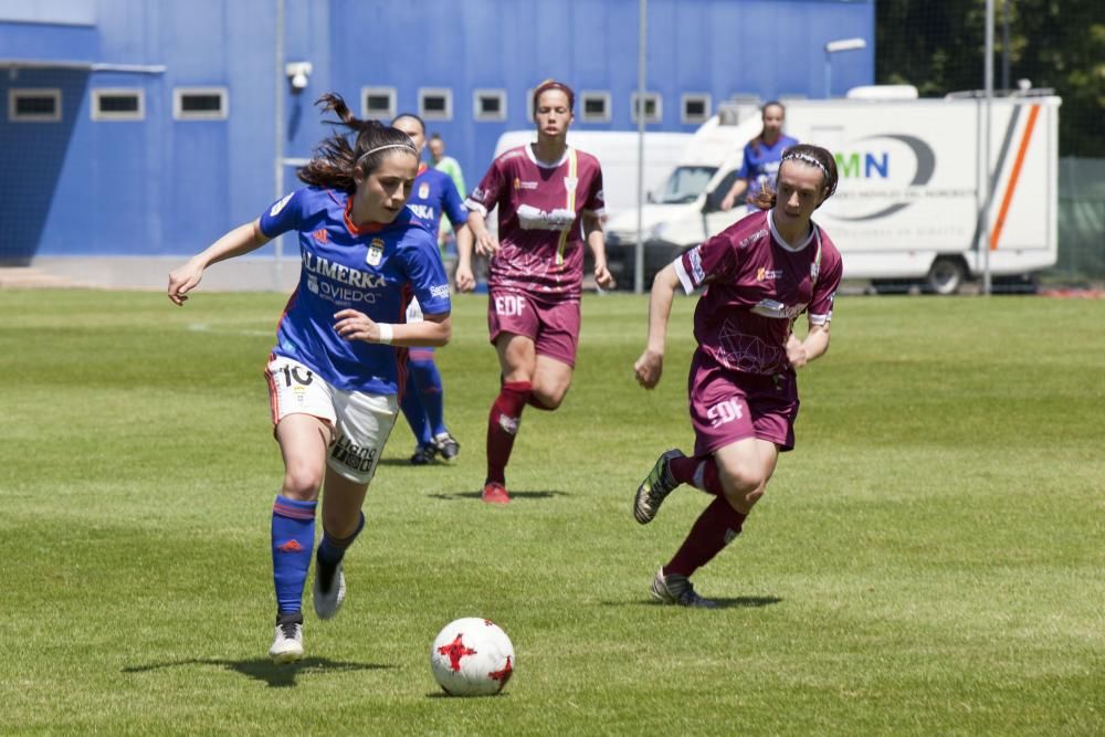 El partido del Oviedo femenino, en imágenes