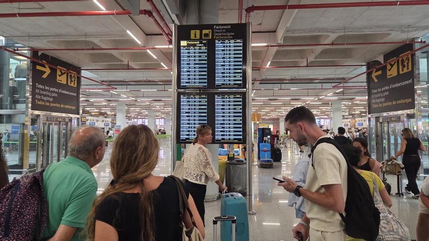 El aeropuerto de Palma cierra julio con casi 4,7 millones de pasajeros