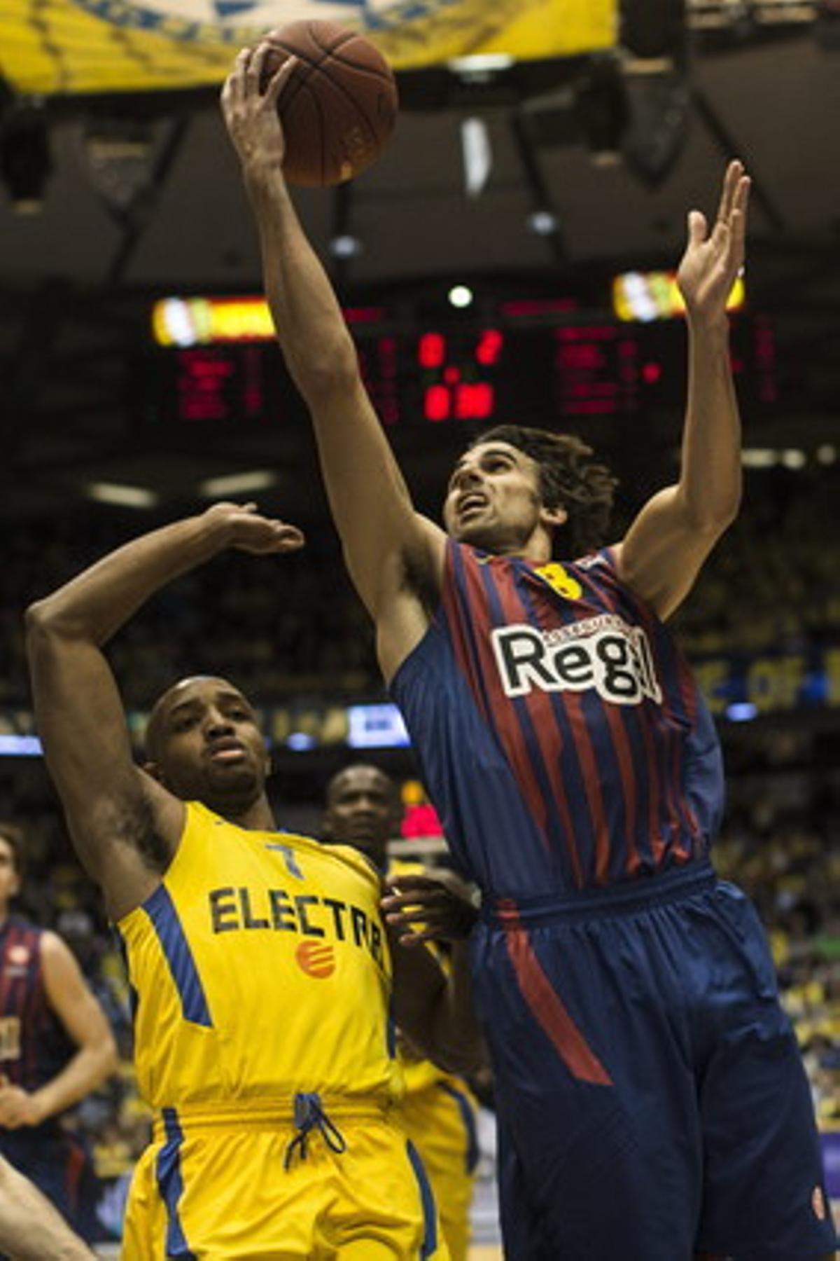 Maccabi Electra, 77 - Barça Regal, 82