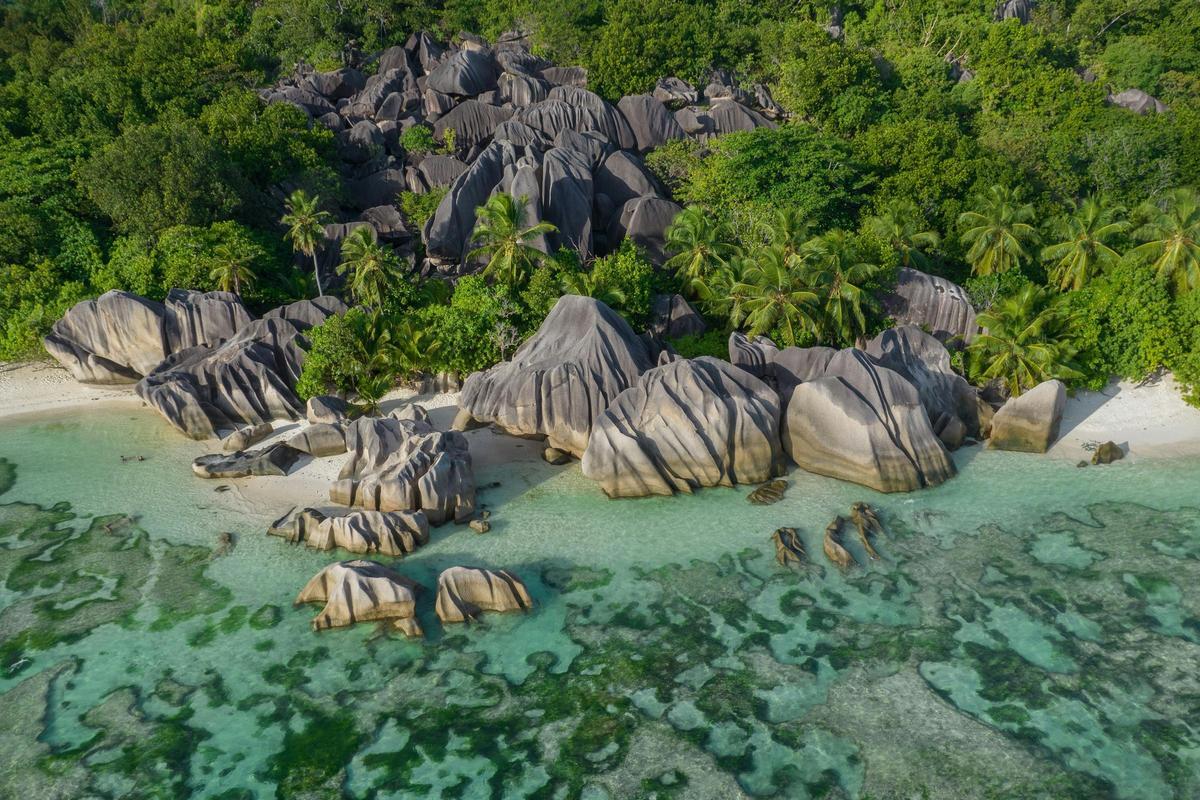 La naturaleza de Seychelles es tan poderosa que parece hecha por ordenador