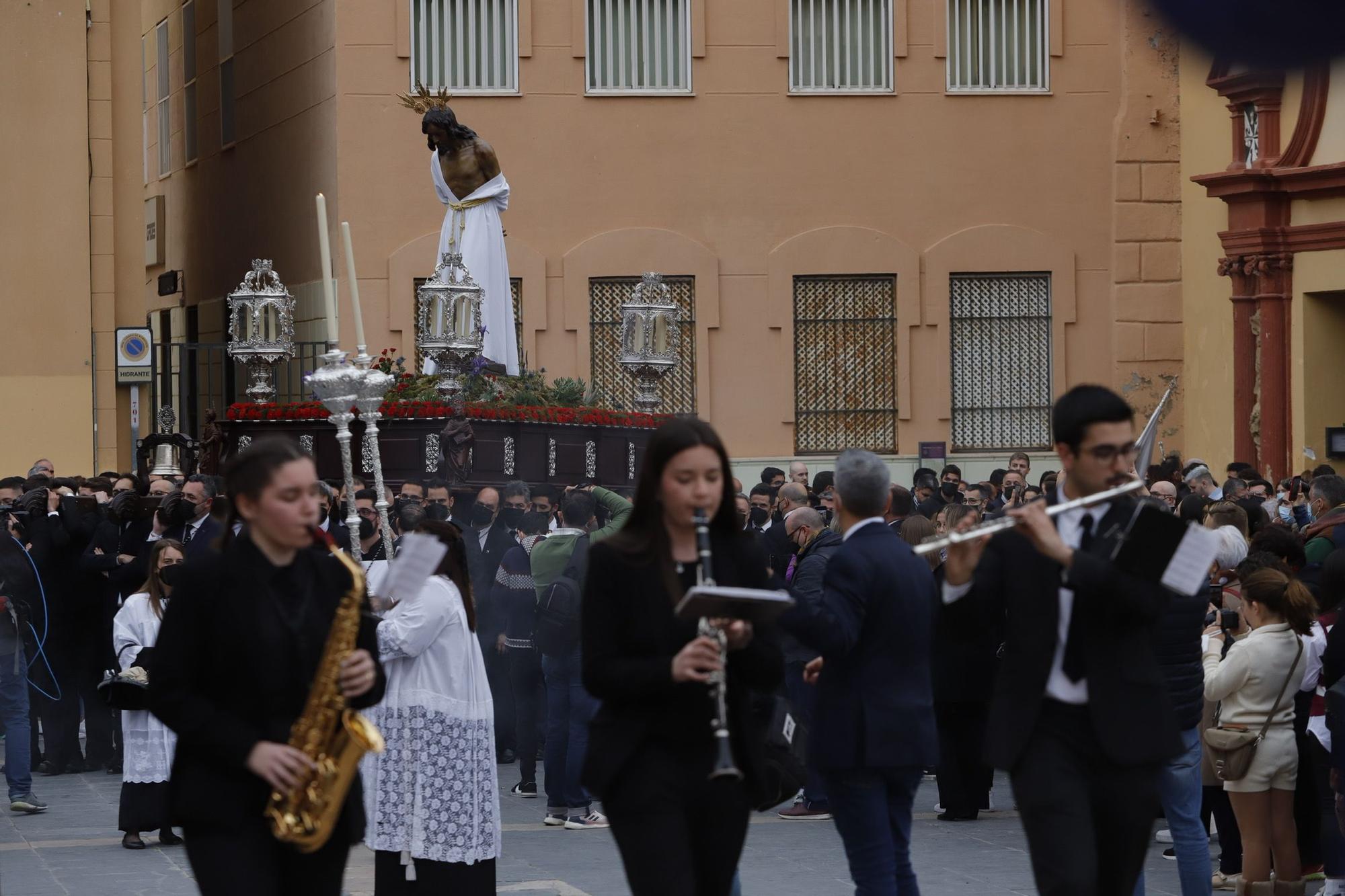 Desde Santo Domingo, la III Estación del Vía Crucis, el Cristo de la Humillación