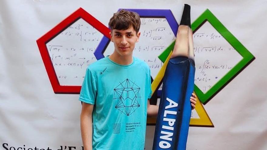 Un estudiante del IES Pou Clar de Ontinyent alcanza la fase final de la Olimpiada Matemática