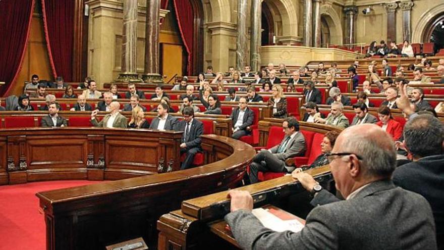 El Parlament de Catalunya, en la seva sessió d&#039;ahir