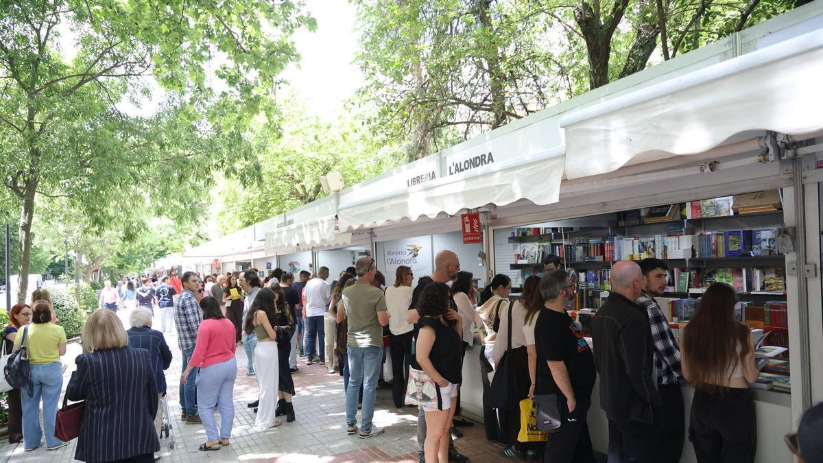 La Feria del Libro de Cáceres.