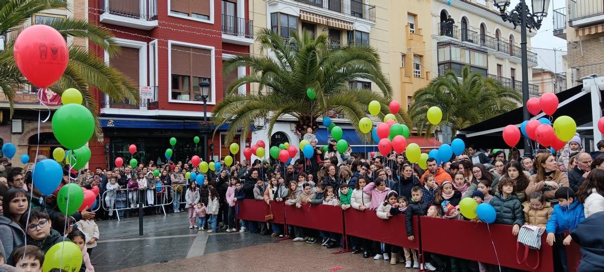 Recepción a los Reyes Magos en el Consistorio de Cabra.