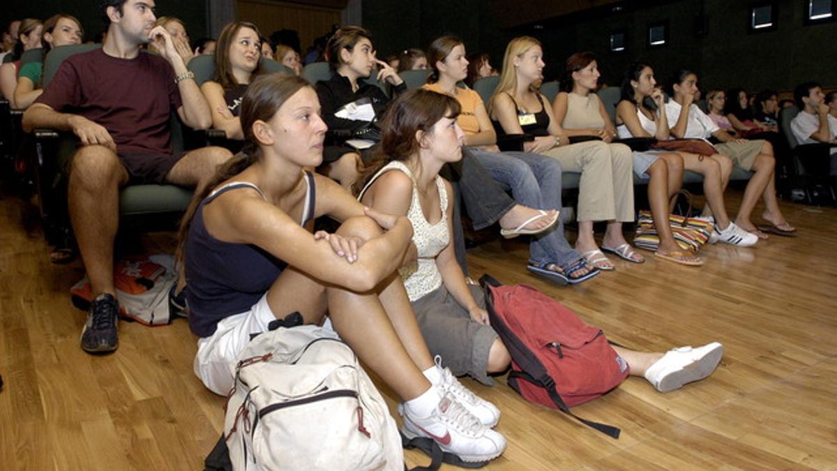 Estudiantes de Erasmus, en una imagen de archivo.