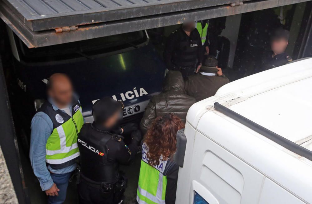 Operación antidroga dirigida desde Vigo