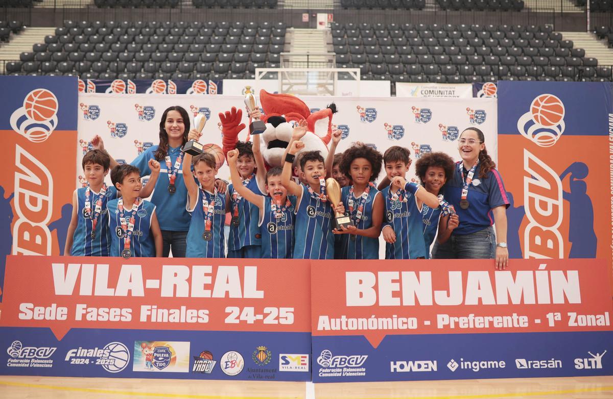 Actualia Albubasket, campeón Benjamín masculino en Preferente.