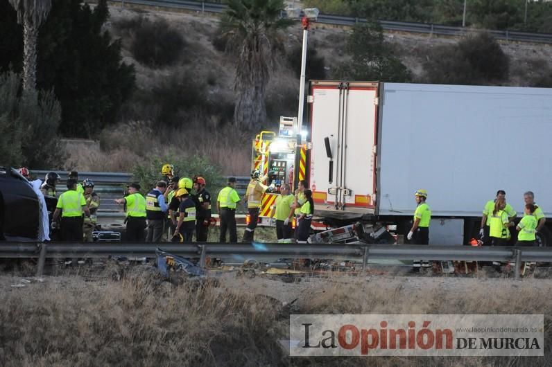 Grave accidente en Sangonera la Seca