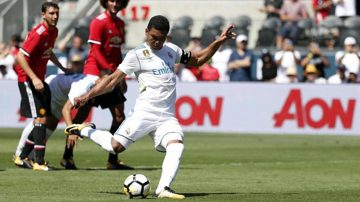 Casemiro compareció en rueda de prensa