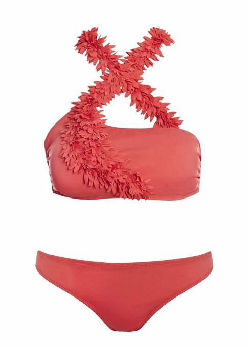 Bañador, biquini, moda, baño, playa, piscina, triquini, sombrero
