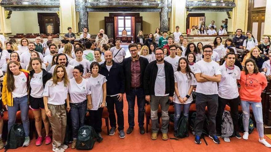 Participantes en la Ruta Quetzal desde su creación se reúnen en A Coruña