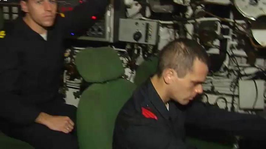 Así es el interior de un submarino de la Armada Española