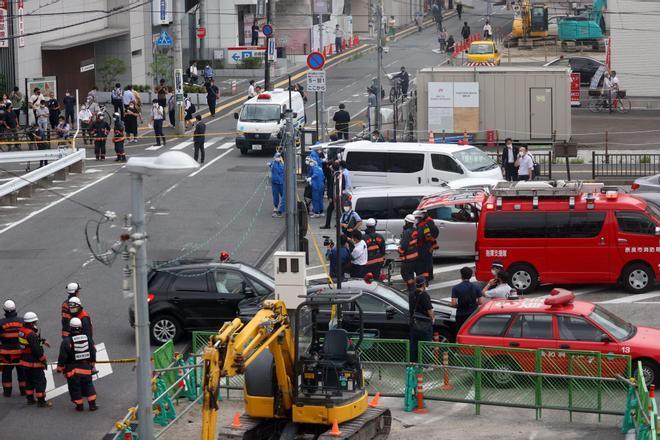 Japans former Prime Minister Shinzo Abe shot in Nara, Japan