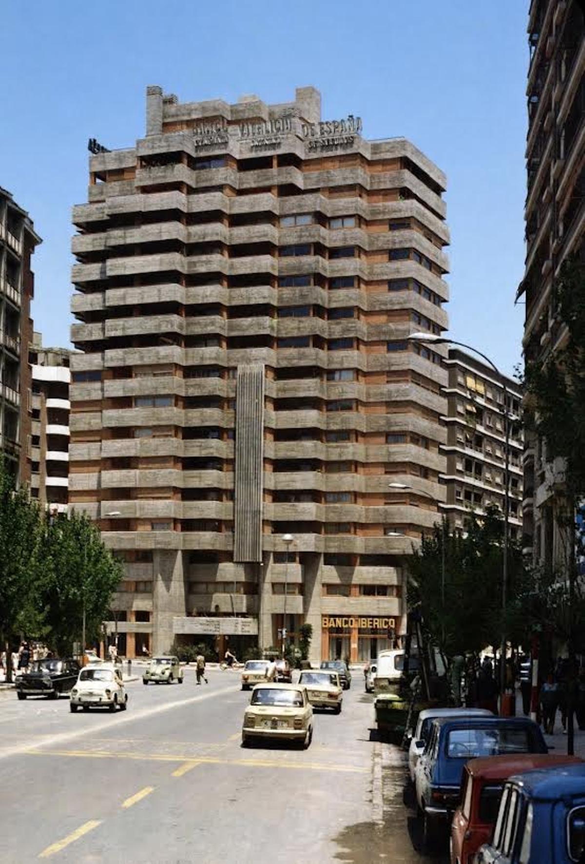 Edificio del Banco Vitalicio en Murcia.