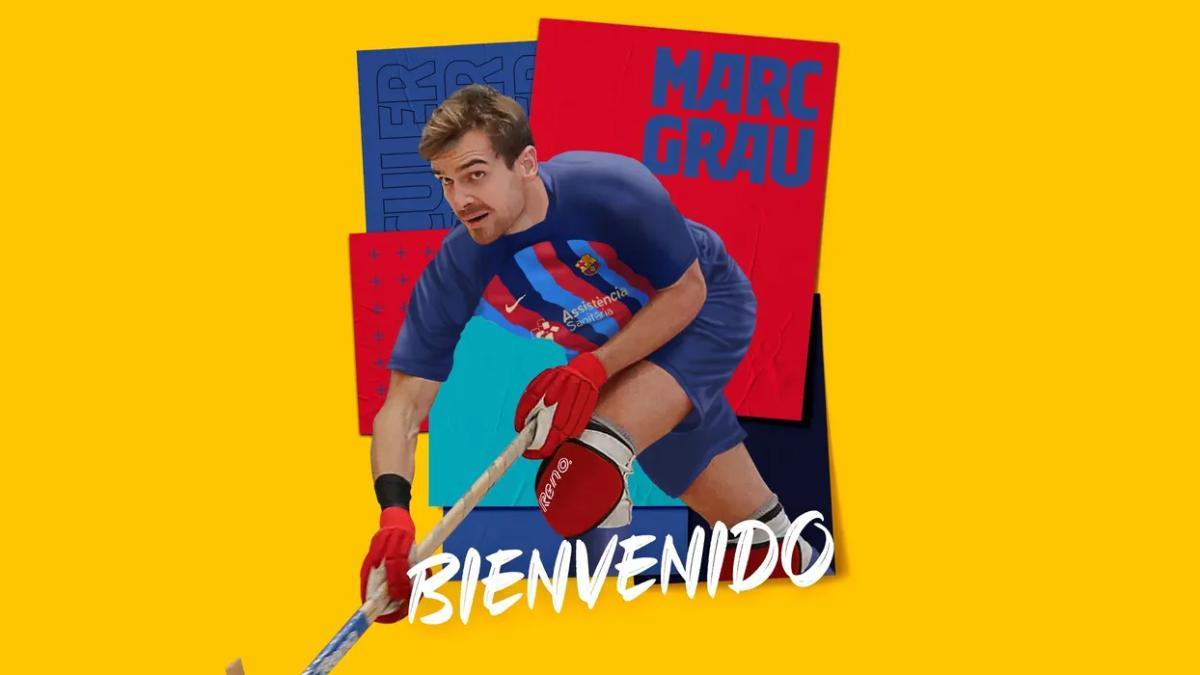 Marc Grau, segunda incorporación del Barça