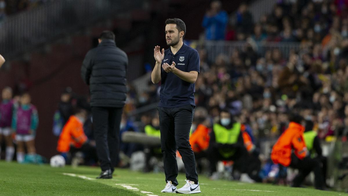 Jonatan Giráldez, entrenador del FC Barcelona