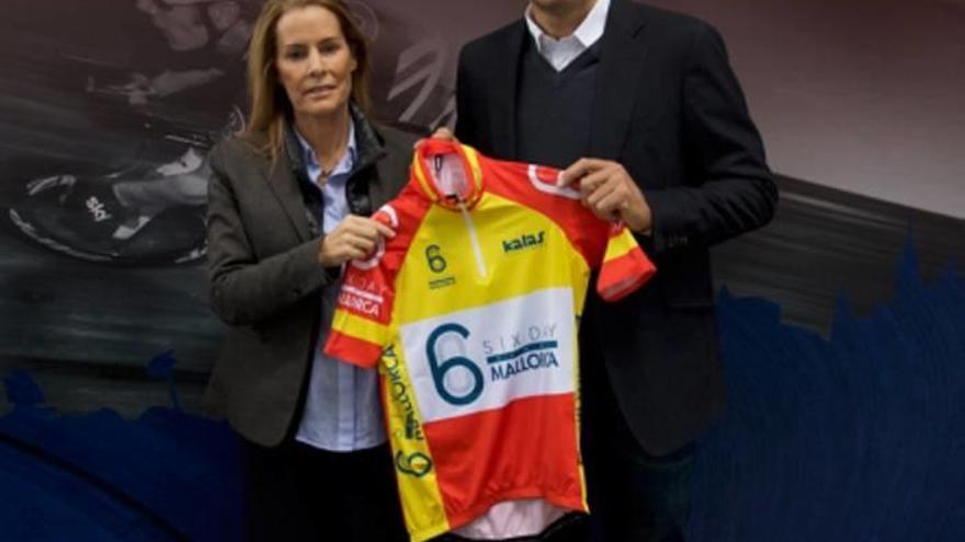 Theresa Zabell y Miguel Indurain.