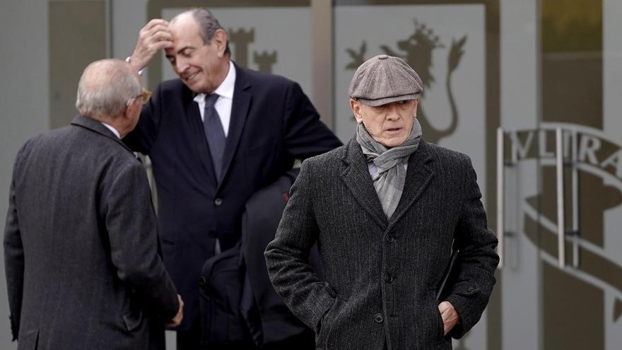 Pere Pujol Ferrusola a les portes de l'Audiència Nacional