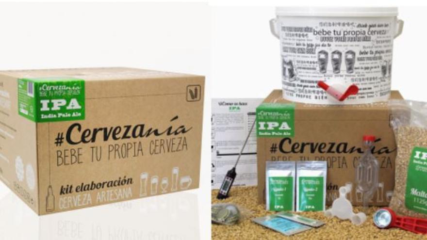 Kit de elaboración de cerveza artesana India Pale Ale IPA