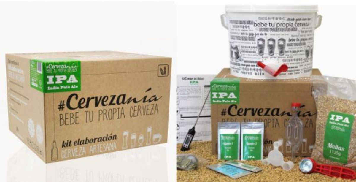 Kit de elaboración de cerveza artesana India Pale Ale IPA