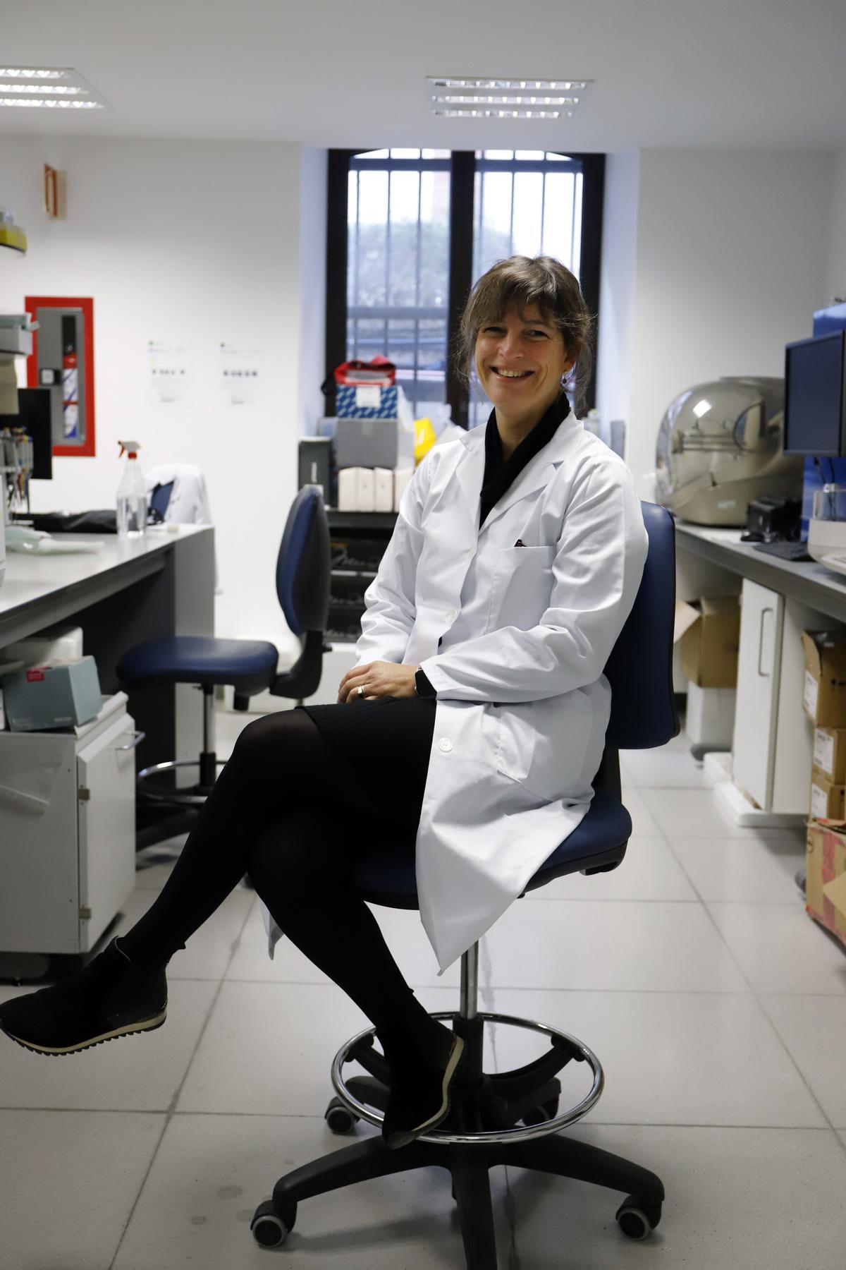 Cecilia Frecha, doctora en la Unidad de Alergología en el Hospital Civil.