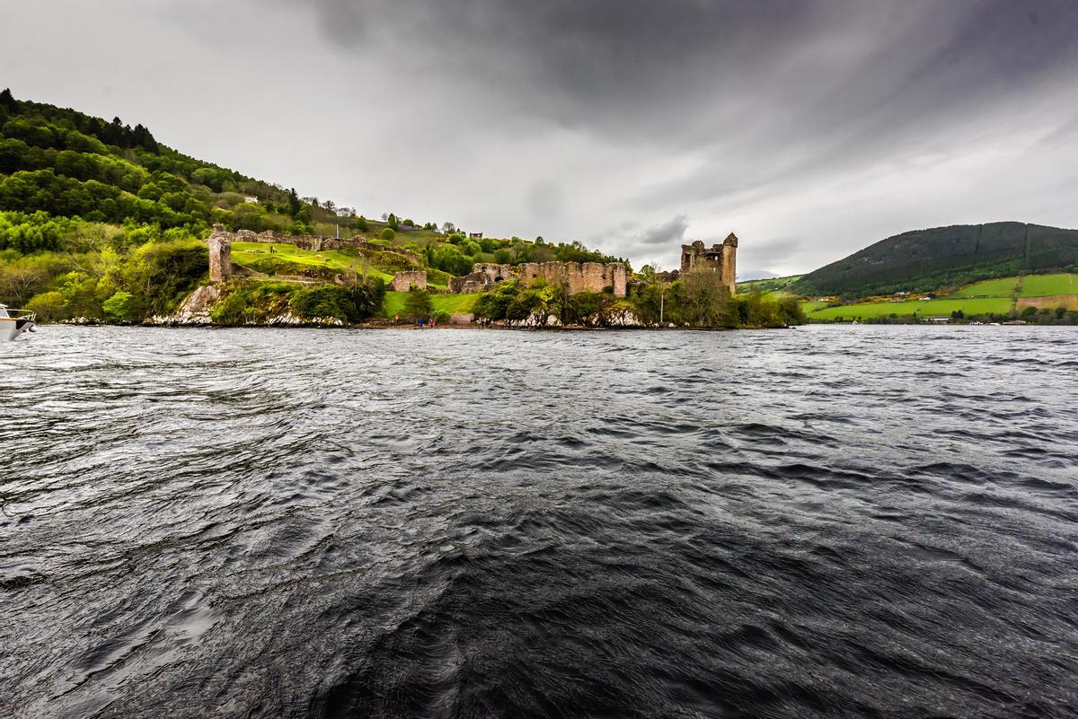Castillo de Urquhart en el Lago Ness
