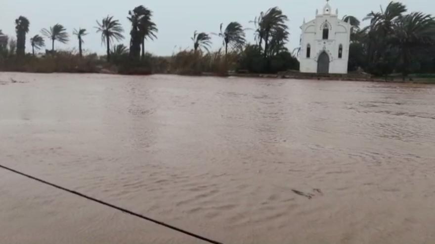 El Carraixet se desborda en el Peixets de Alboraia