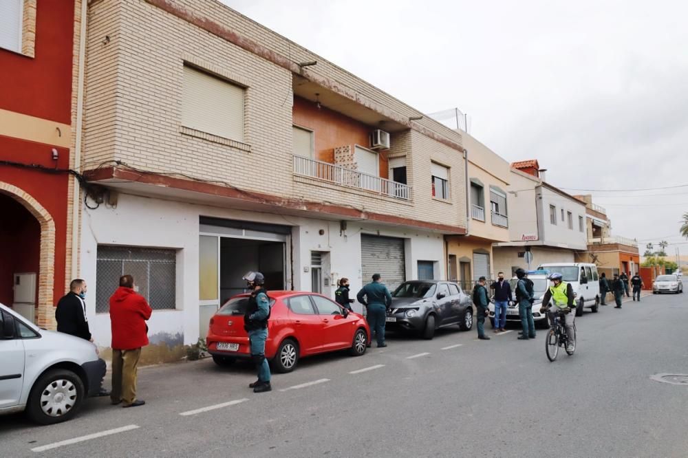 Golpe al tráfico de drogas y de armas en Murcia