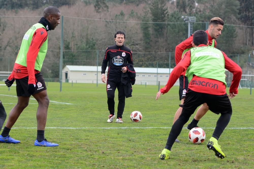 Primera sesión del Fabril dirigida por Luisito