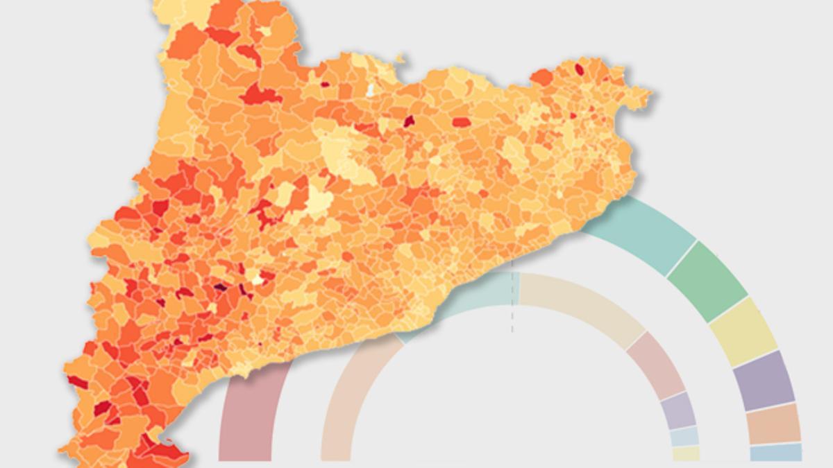 ERC destacado mapa de partidos