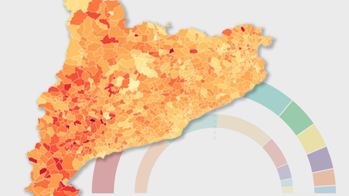Aquests han sigut els resultats d’ERC per municipis Aquests han sigut els resultats d’ERC per municipis