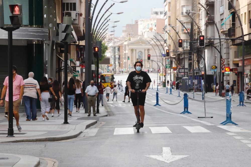 Día sin coches en Murcia