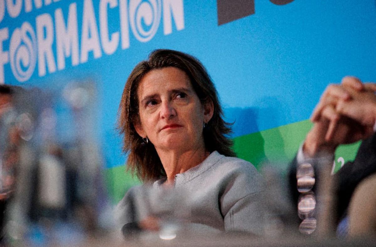 La vicepresidenta y ministra para la Transición Ecológica, Teresa Ribera.