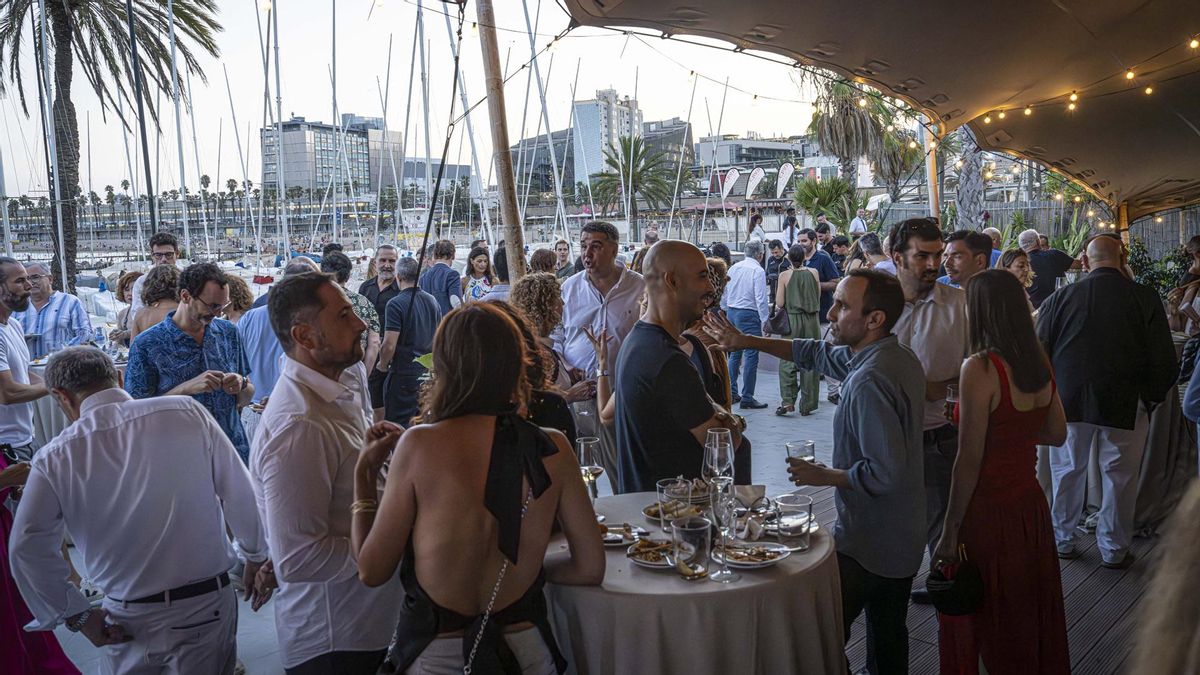 Fiesta social cumpleaños roger pallarols, director del gremi de restauracio de Barcelona