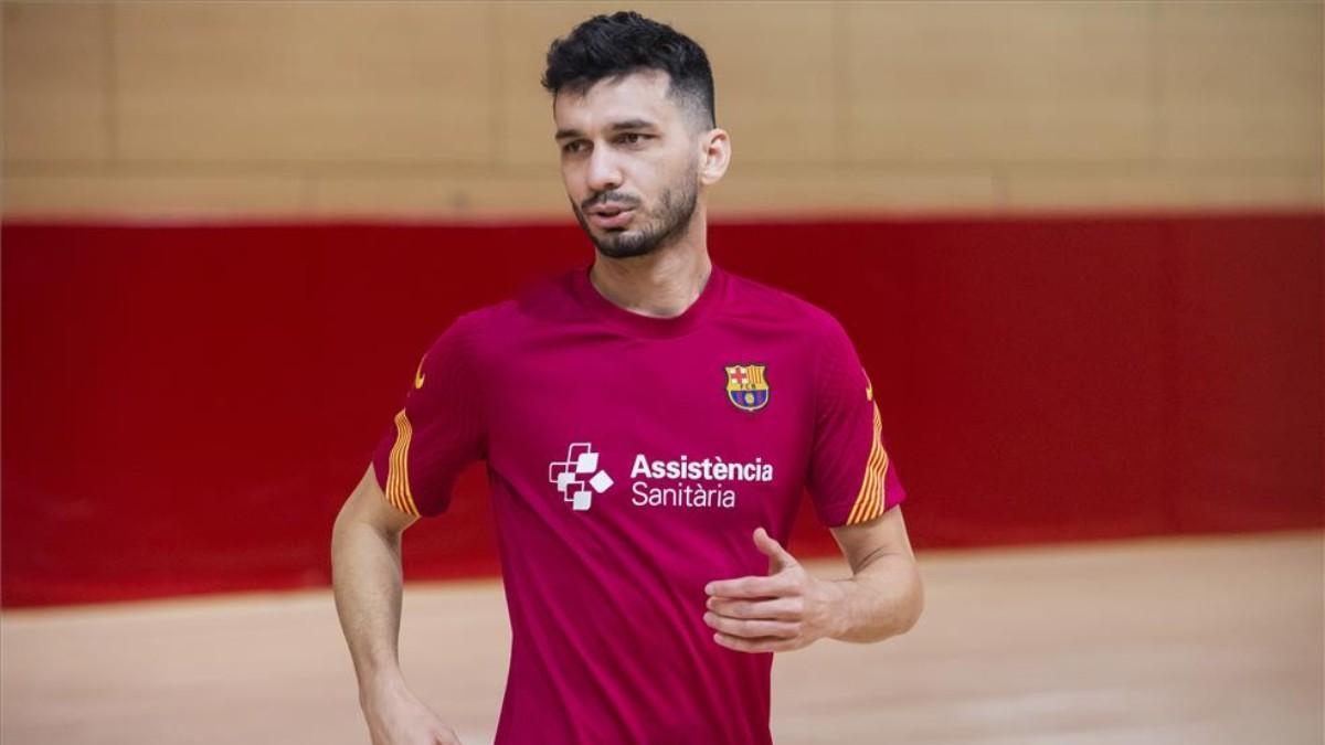 Esquerdinha volvió a los entrenamientos