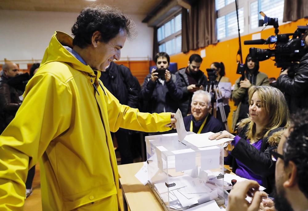 Jornada electoral en Cataluña