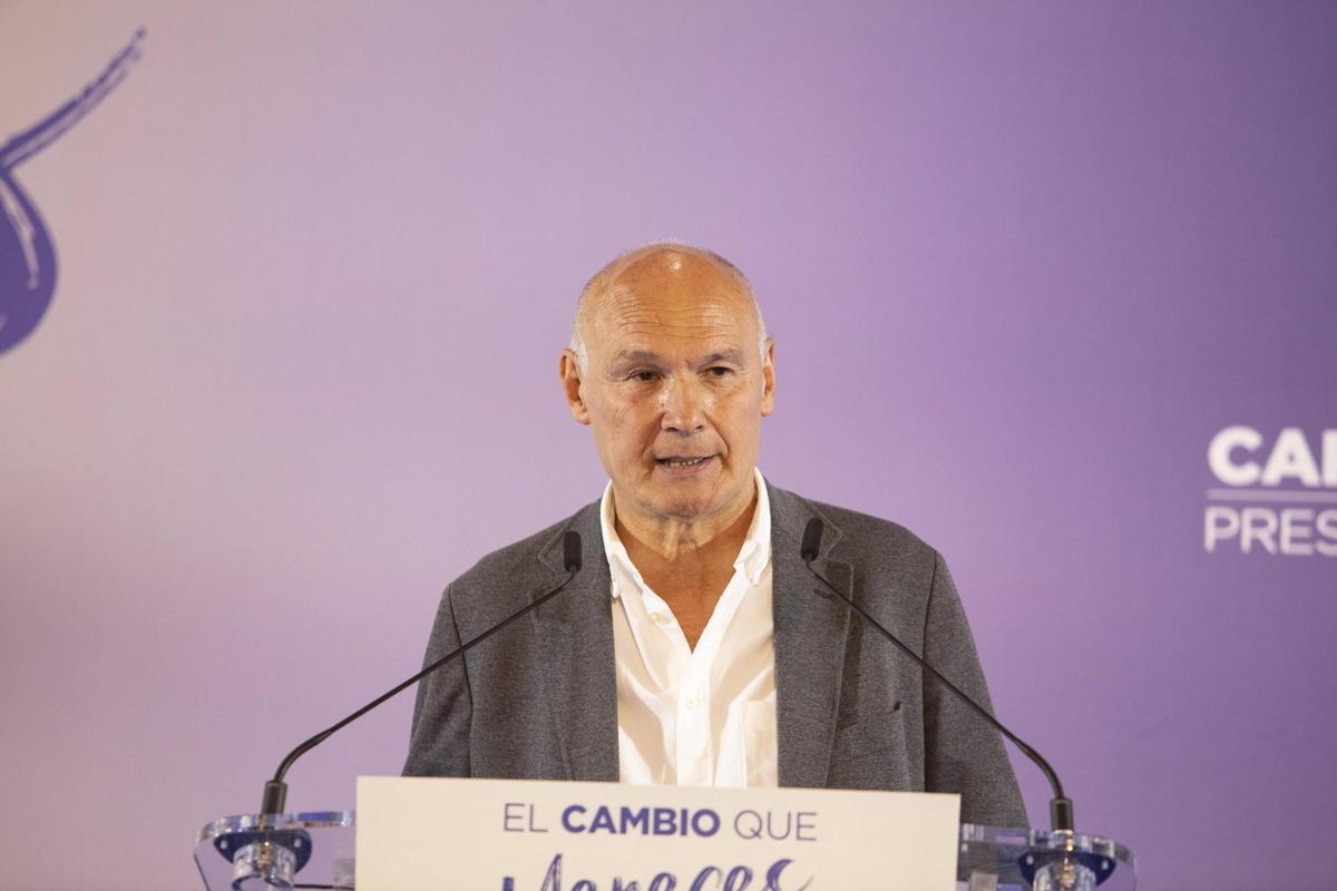 El líder del PP de Alzira, José Luis Palacios