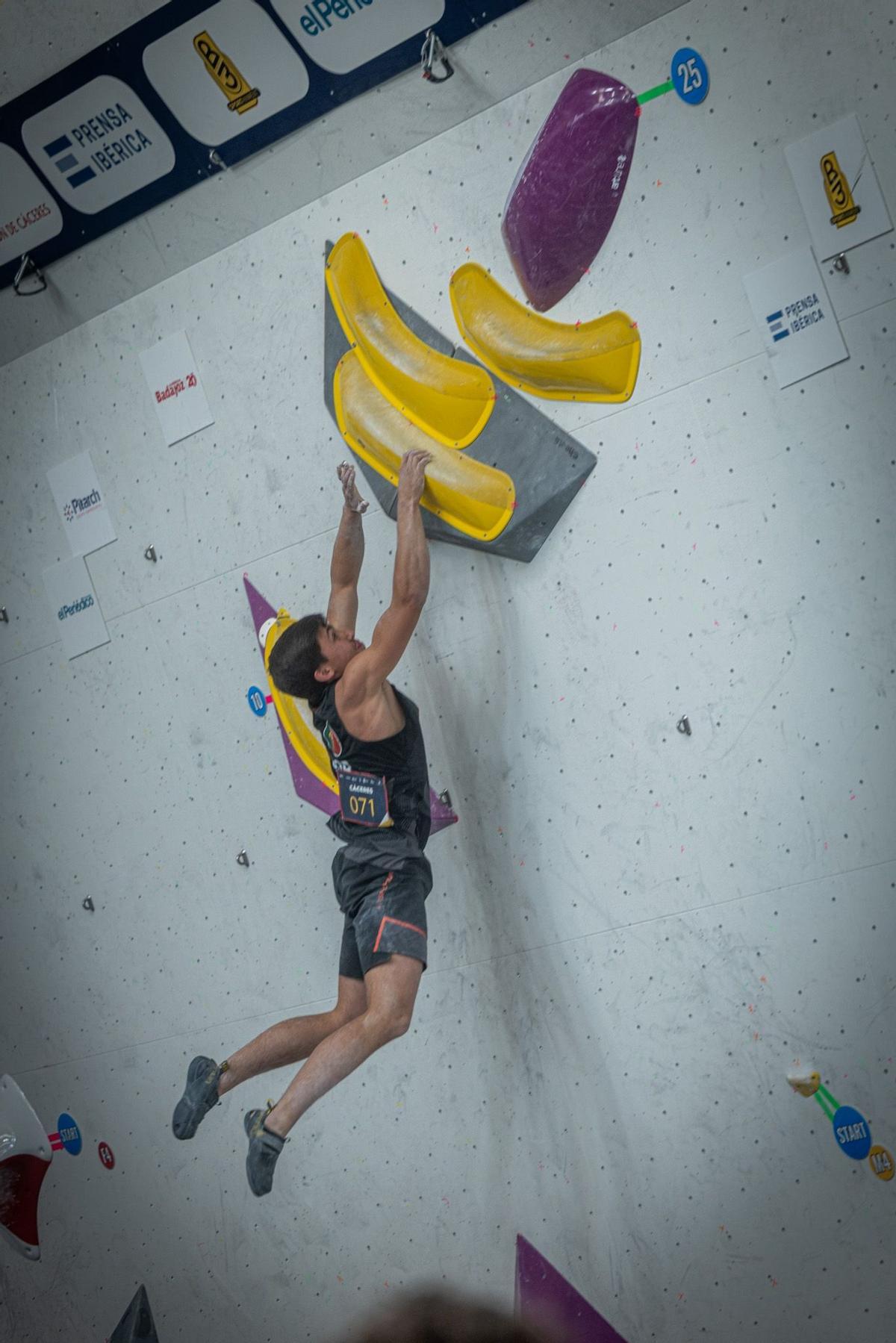 Galería | Segunda jornada de la Copa de España de Escalada en Cáceres