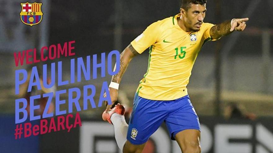 El Barcelona hace oficial la llegada de Paulinho